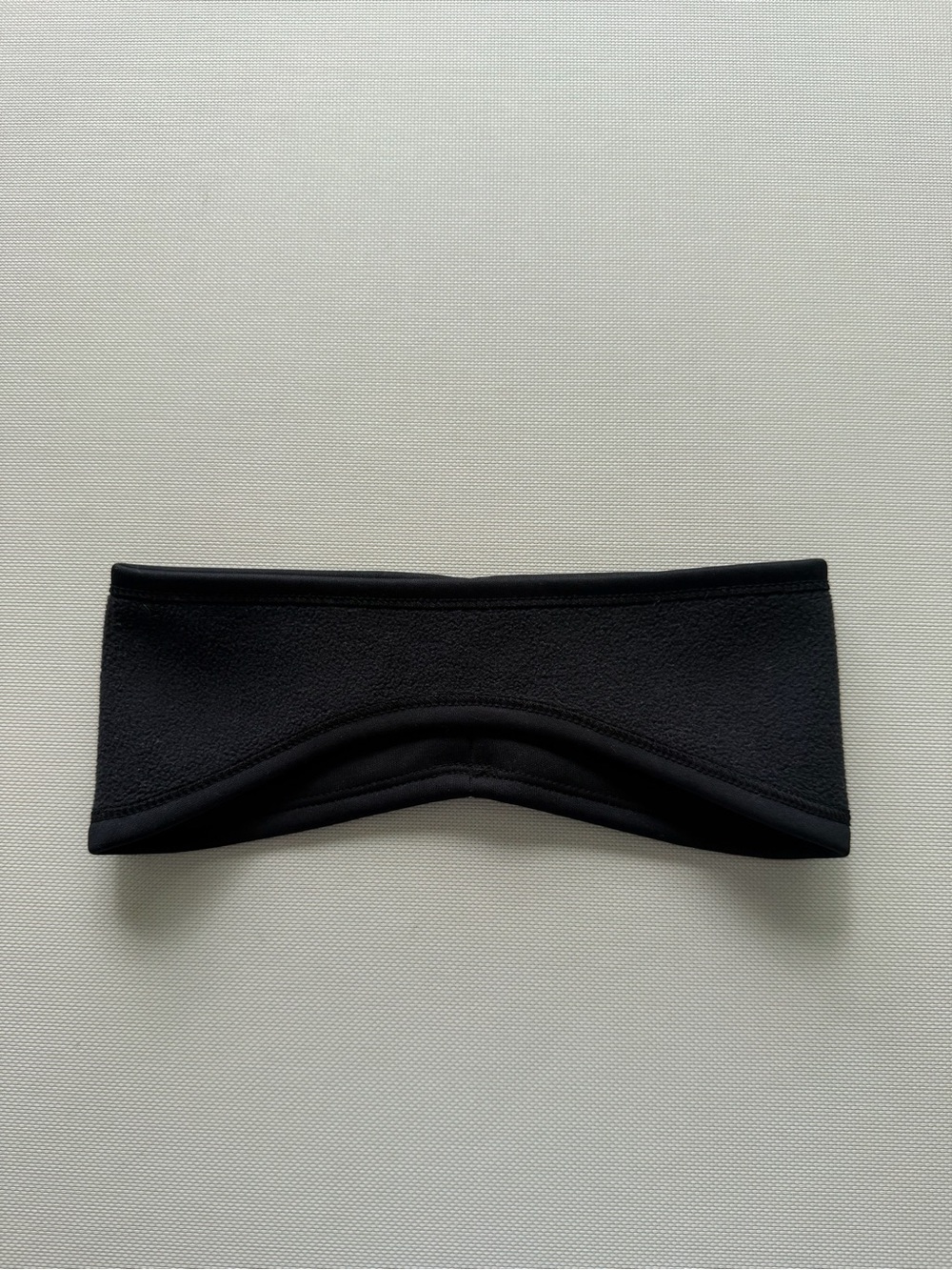 Nike Black Headband Sweatband w/ Swoosh Logo Unisex Adults 10 in - Picture 5 of 7